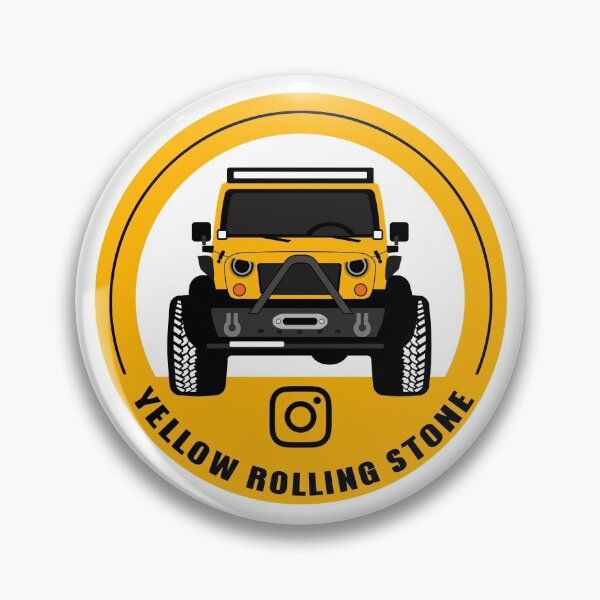 Item preview, Yellow Rolling Stone designed and sold by sojeepgirl.