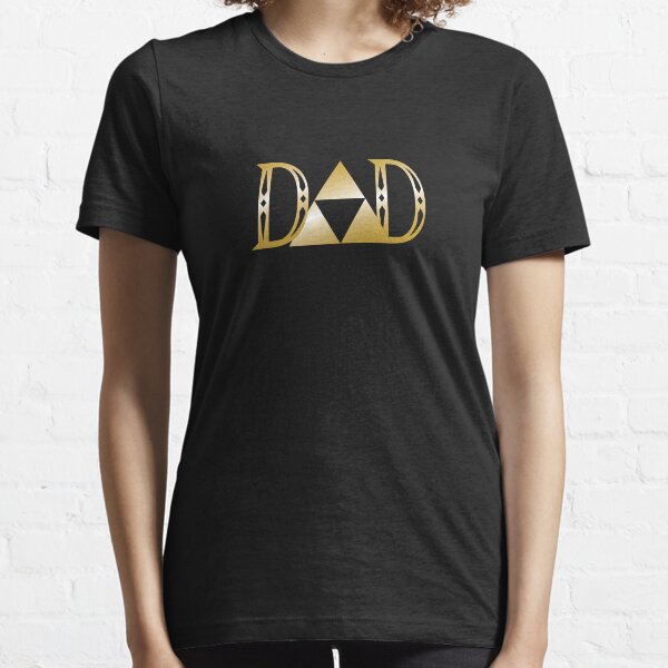 Zelda Inspired Dad Shirt, Fathers Day, Gaming, Gamer, Nintendo, Retro Essential T-Shirt