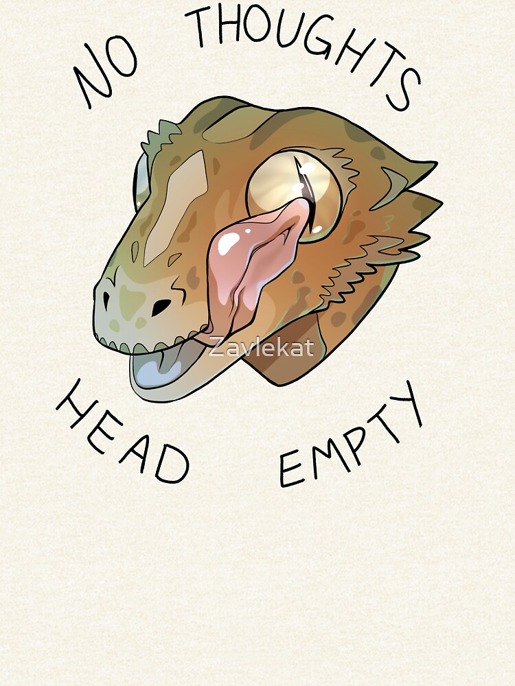 no thoughts head empty