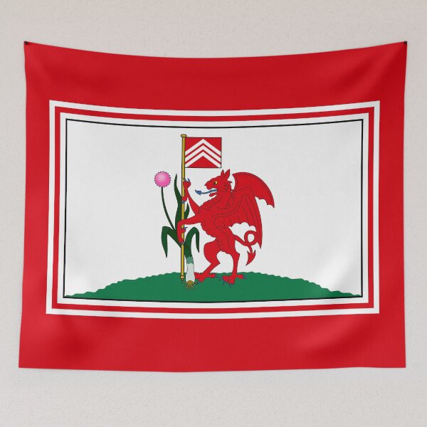 Item preview, Cardiff Flag Gifts, Stickers & Products (GF) designed and sold by mpodger.