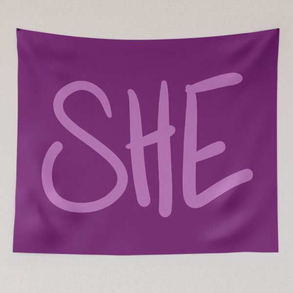 Item preview, SHE, v5, pink/dark pink designed and sold by Skyler Orion X.