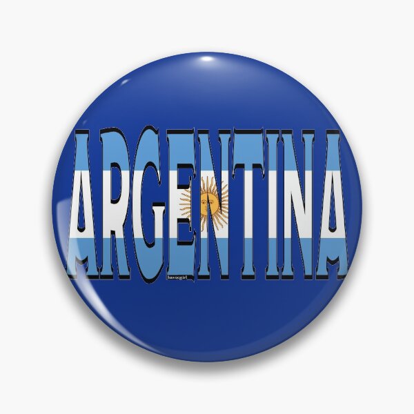 Item preview, Argentina Font with Argentinian Flag designed and sold by Havocgirl.