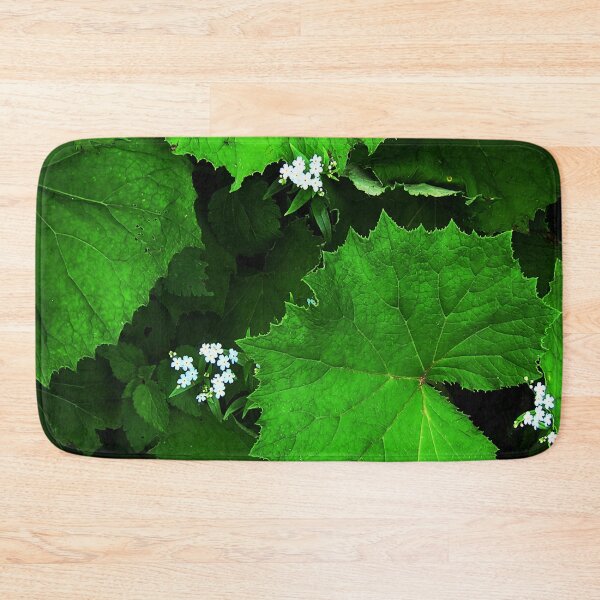 Item preview, Green leaves and white flowers. designed and sold by bernd49.
