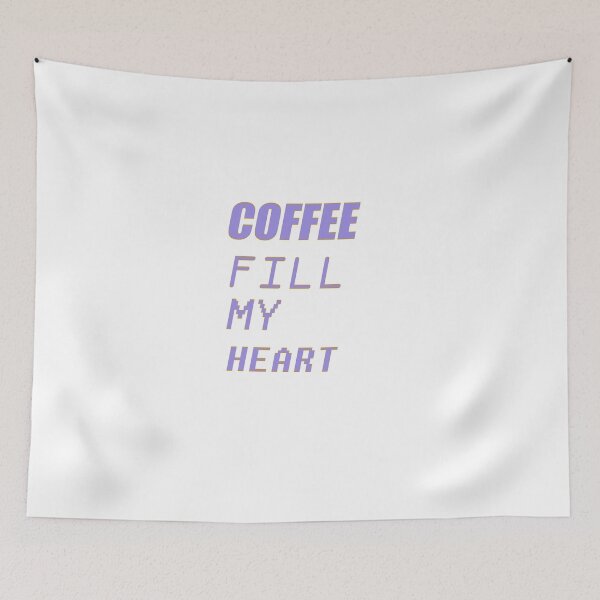 Item preview, Coffee Fill My Heart T-Shirt designed and sold by YA45 Store.