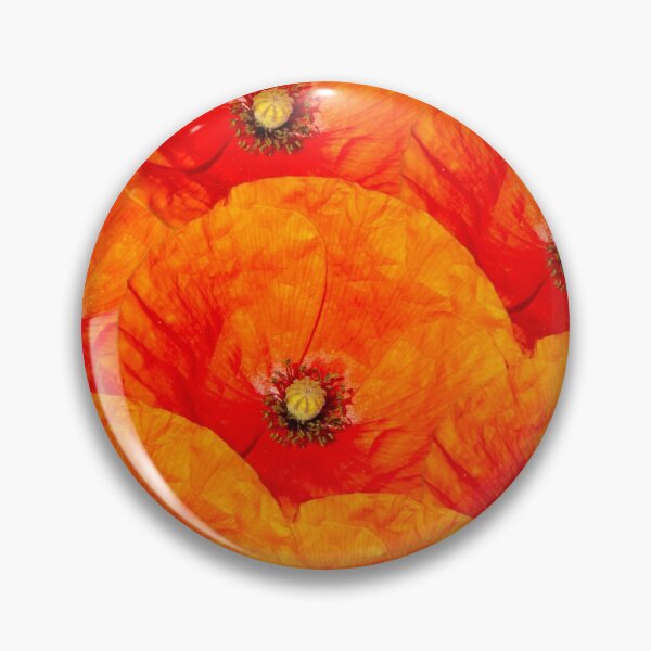 Artikelvorschau, Mohnblumen Nahaufnahme - natürliches Muster entworfen und verkauft von MarionsArt.
