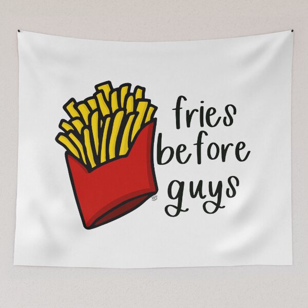 Item preview, Fries before guys  designed and sold by Bethan Morgan.