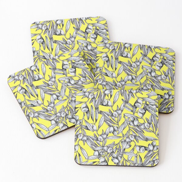 Item preview, YELLOW OLIVE BRANCHES designed and sold by Maya Kayali Alem.