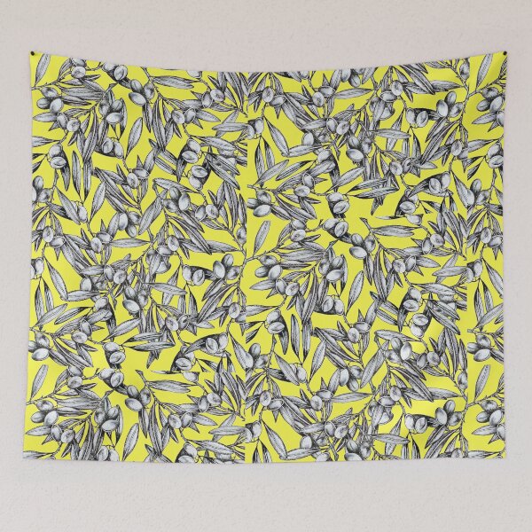 Item preview, YELLOW OLIVE BRANCHES designed and sold by Maya Kayali Alem.