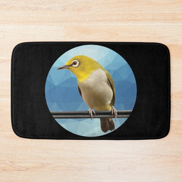 Item preview, Bird on railing - Feathered Friends - Small Bird on tree - Bird Images, Bird artwork designed and sold by LookFrog.
