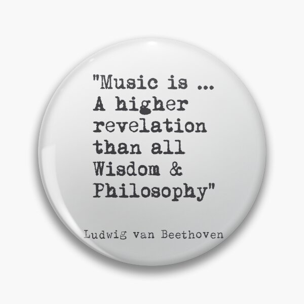 Item preview, Music is...Ludwig van Beethoven good quote designed and sold by Ariana Mila -  Awesome quotes.