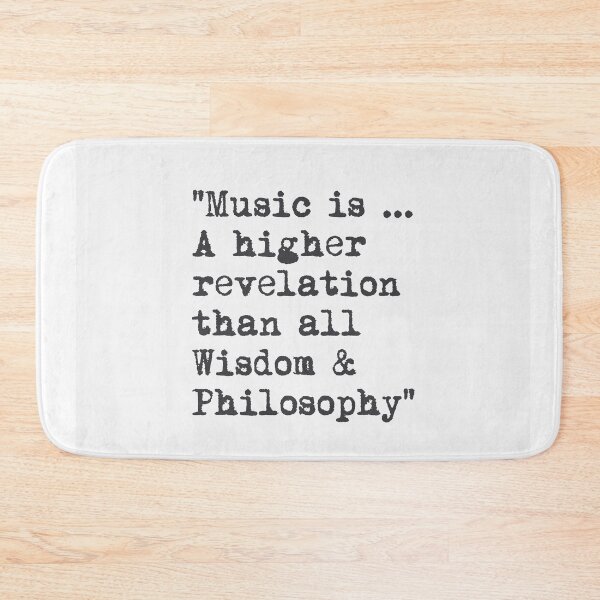 Item preview, Music is...Ludwig van Beethoven good quote designed and sold by Ariana Mila -  Awesome quotes.