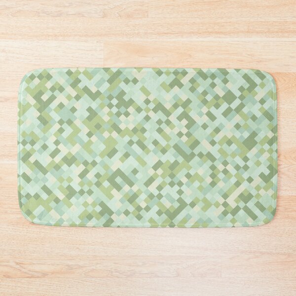 Item preview, mosaic, tile, square abstract light green seamless pattern designed and sold by Tanya-GR.