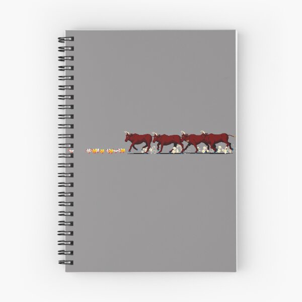 Item preview, Stampede Bulls Sunset Riders designed and sold by PexelPirfect.