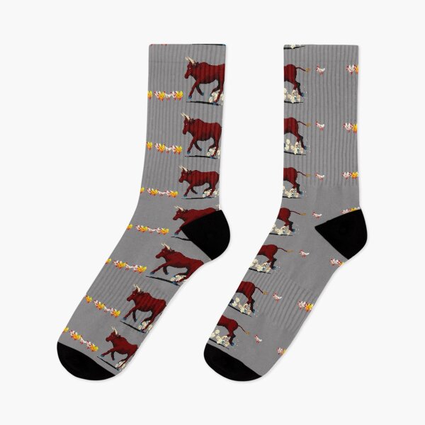 Item preview, Stampede Bulls Sunset Riders designed and sold by PexelPirfect.