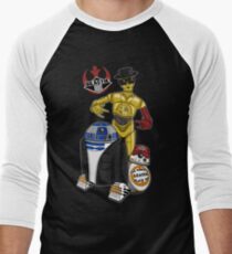 Beastie Bots Men's Baseball ¾ T-Shirt