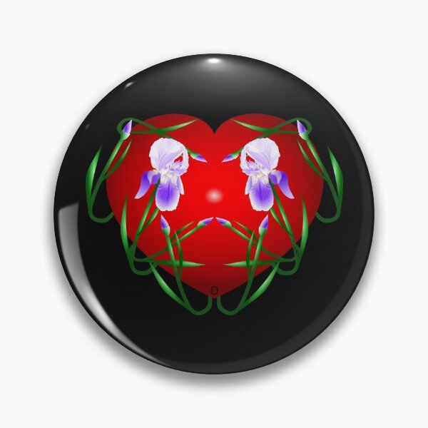 Item preview, Iris Flowering Heart designed and sold by Roger R Cormier.