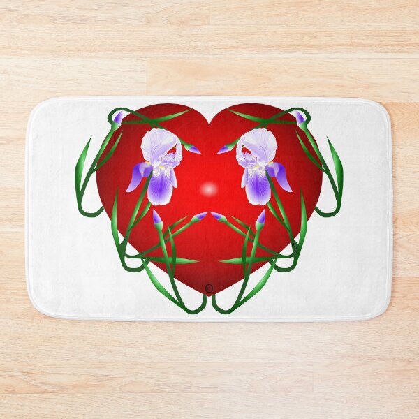 Item preview, Iris Flowering Heart designed and sold by Roger R Cormier.