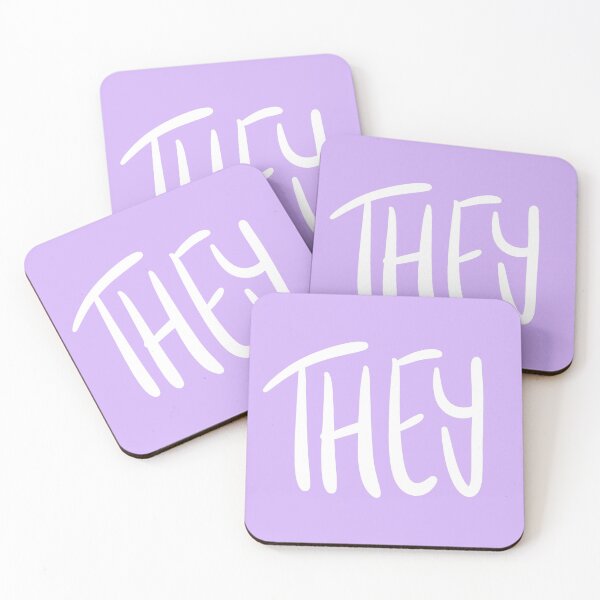 Item preview, THEY, v5, lavender/white designed and sold by Skyler Orion X.