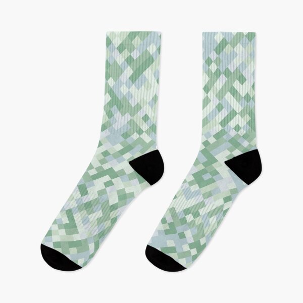 Item preview, mosaic, tile, square abstract dark green seamless pattern designed and sold by Tanya-GR.