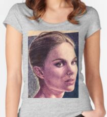 Natalie Portman Women's Fitted Scoop T-Shirt