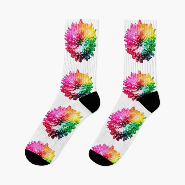 Item preview, multicolor flower | white background designed and sold by Kinisis.