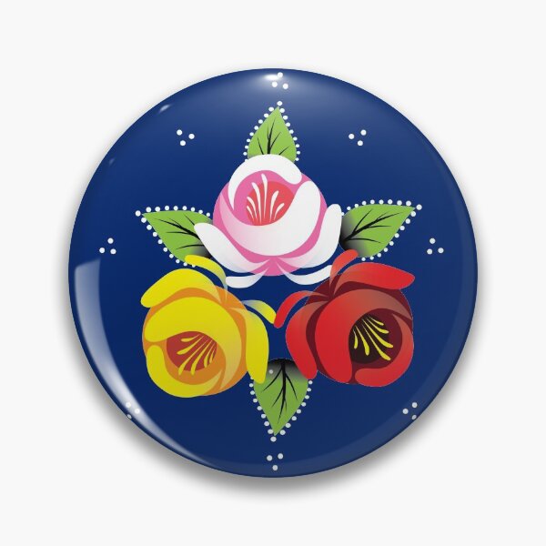 Item preview, Narrowboat Canal Art Roses Trio designed and sold by Running-Duck.