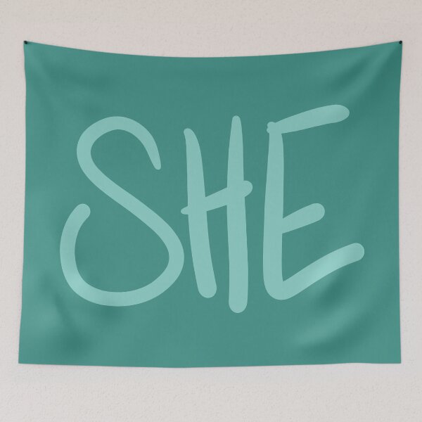 Item preview, SHE, v5, seafoam/dark green/blue designed and sold by Skyler Orion X.