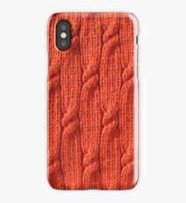 Firefly cable knit iPhone Case/Skin