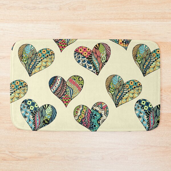 Item preview, Funky flower Hearts designed and sold by Delicarte.