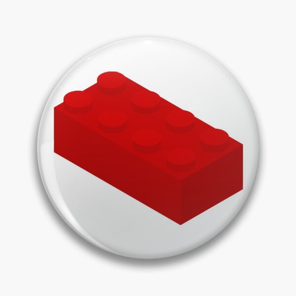 Item preview, Isometric Red 2x4 Brick designed and sold by Memewell.