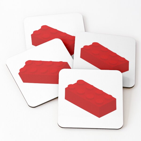 Item preview, Isometric Red 2x4 Brick designed and sold by Memewell.