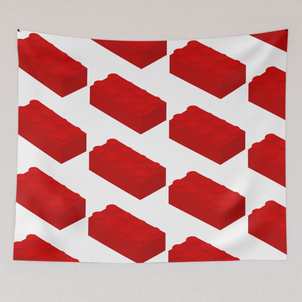 Item preview, Isometric Red 2x4 Brick designed and sold by Memewell.