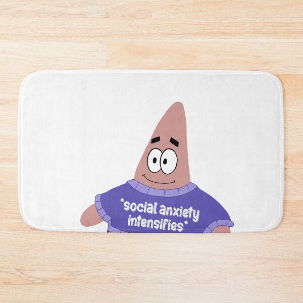 Item preview, Social Anxiety Intensifies - Patrick Star designed and sold by alainakozyart.