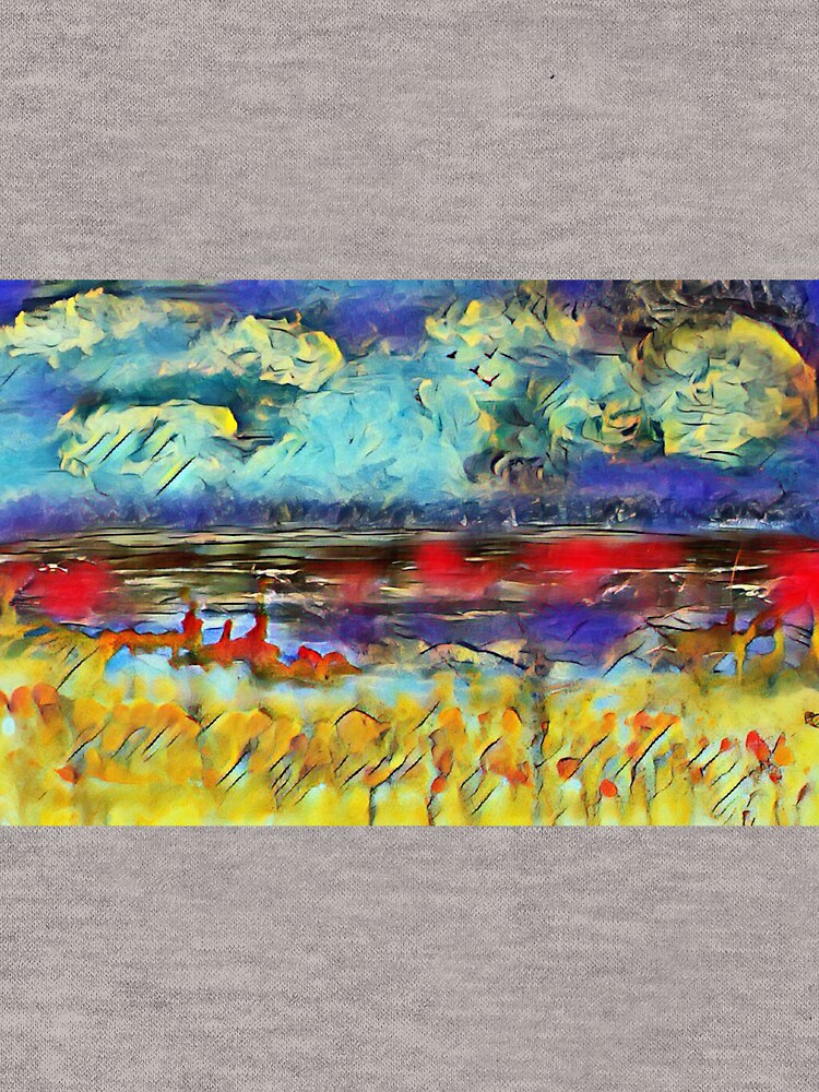 Seascape 1 a lovely original artwork created in acrylic and mixed media with a sprinkling of digital designed by (c) Janet Watson Art xx by JanetWatsonArt