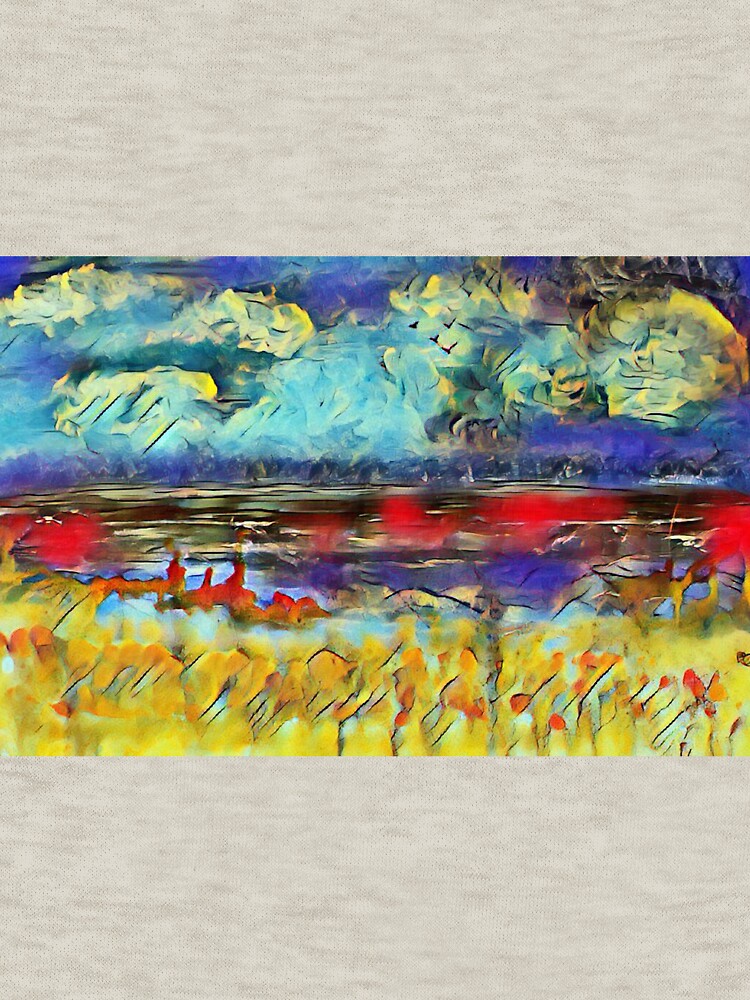 Seascape 1 a lovely original artwork created in acrylic and mixed media with a sprinkling of digital designed by (c) Janet Watson Art xx by JanetWatsonArt