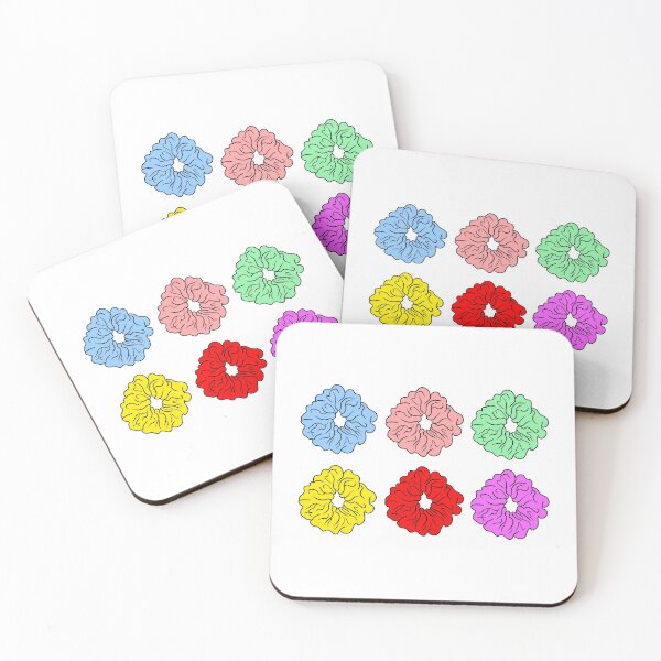 Item preview, Scrunchie Sticker Packs Chic Colorful Hair Scrunchy Sticker designed and sold by laurasgallery.