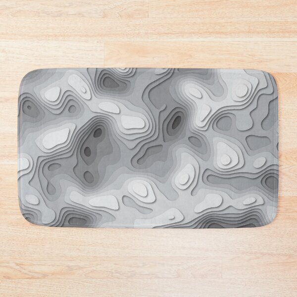 Item preview, paper cut wavy layered abstract background in gray colors designed and sold by Tanya-GR.