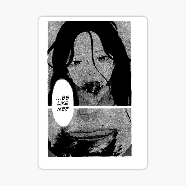 Aku no Hana - Sawa Nakamura Sticker for Sale by crustacean-punk