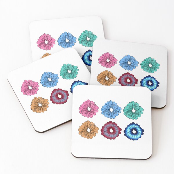 Item preview, Scrunchie Sticker Packs Chic Colorful Hair Scrunchy Sticker designed and sold by laurasgallery.