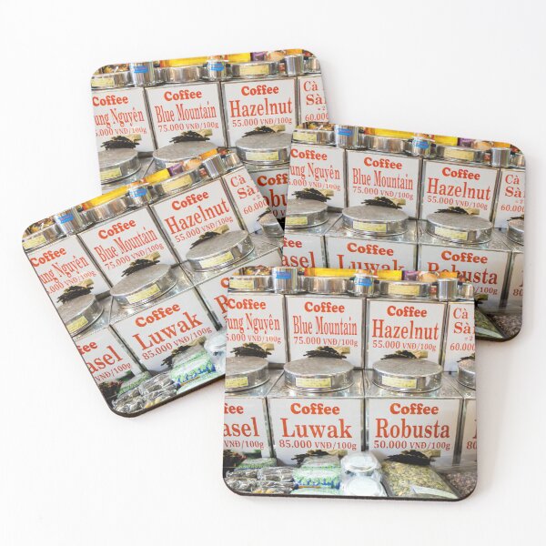 Item preview, Vietnamese Coffee Beans Market Stall designed and sold by Kevin Miller Photography.