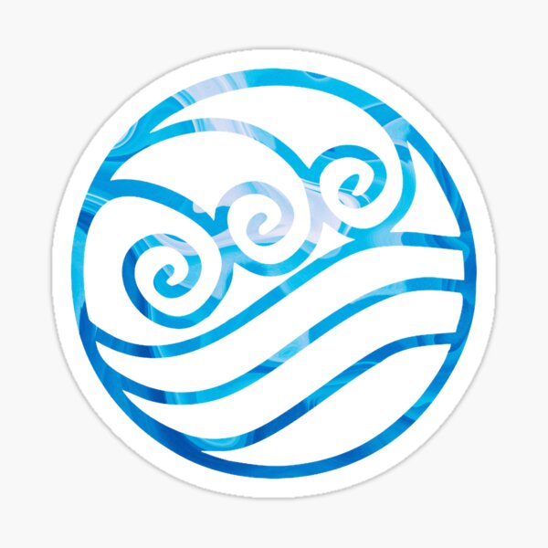 Item preview, Water Tribe Symbol designed and sold by Clay Heern.