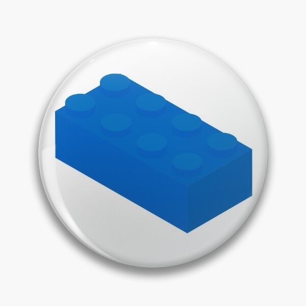 Item preview, Isometric Blue 2x4 Brick designed and sold by Memewell.