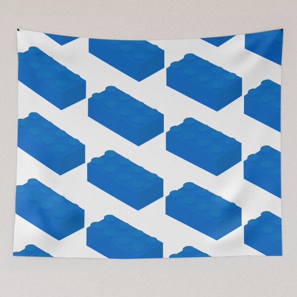 Item preview, Isometric Blue 2x4 Brick designed and sold by Memewell.