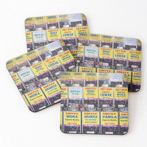 Item preview, Vietnamese Coffee Beans Market Stall designed and sold by Kevin Miller Photography.