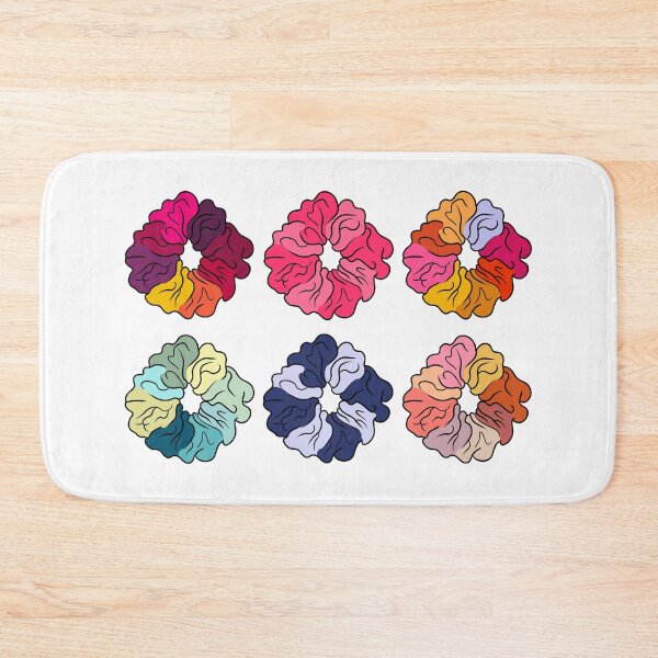 Item preview, Scrunchie Sticker Packs Chic Colorful Hair Scrunchy Sticker designed and sold by laurasgallery.