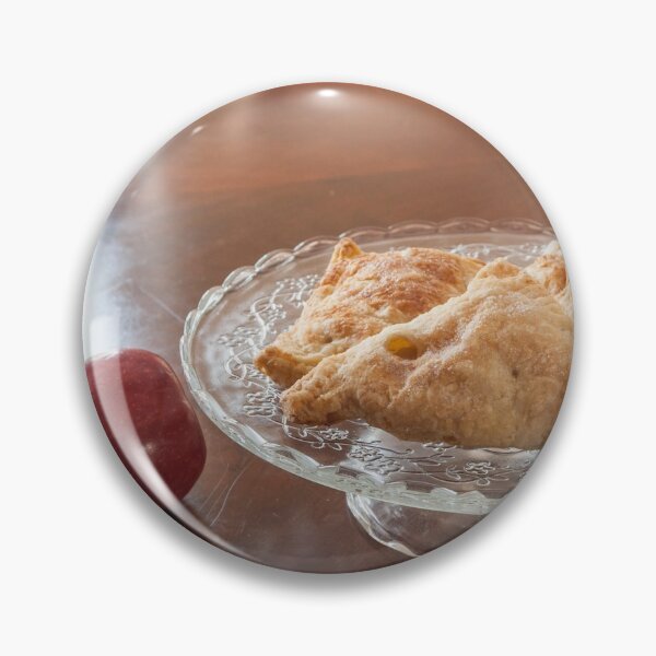 Item preview, Apple turnovers in wood table designed and sold by Sari Castro.