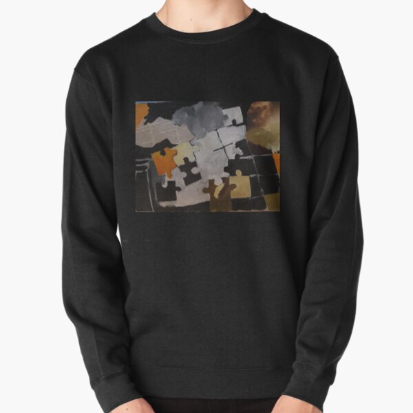 puzzle composition Pullover Sweatshirt