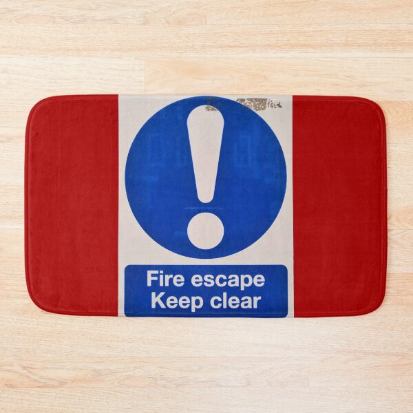Item preview, Fire Escape - Keep Clear designed and sold by circuitsnap.