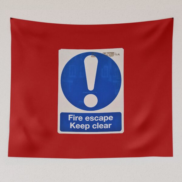 Item preview, Fire Escape - Keep Clear designed and sold by circuitsnap.