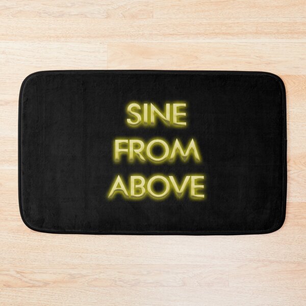 Item preview, Sine From Above Gold designed and sold by oxoxoxo.